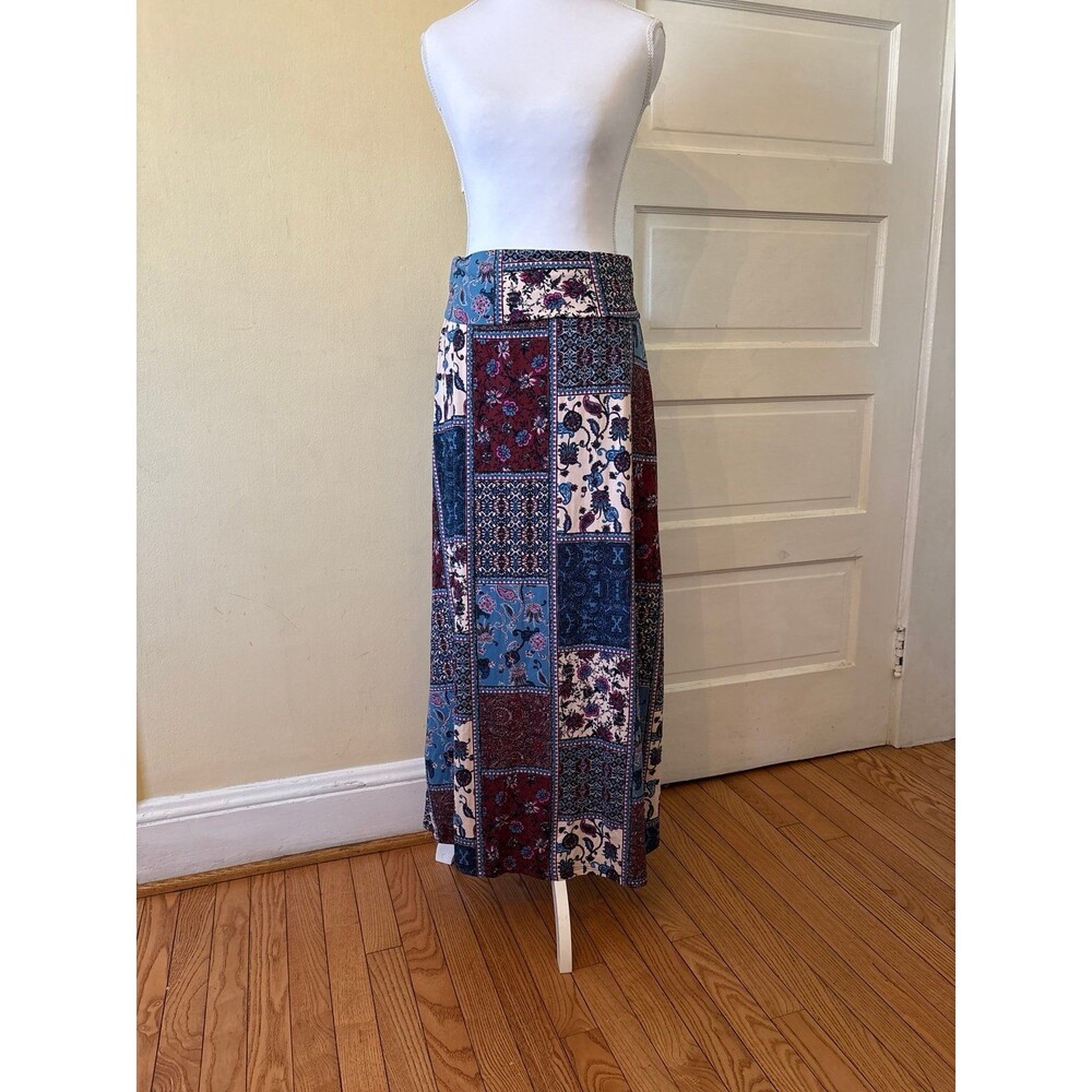 Maxi skirt dress whimsical convertible yoga band fold over cottage core fairy